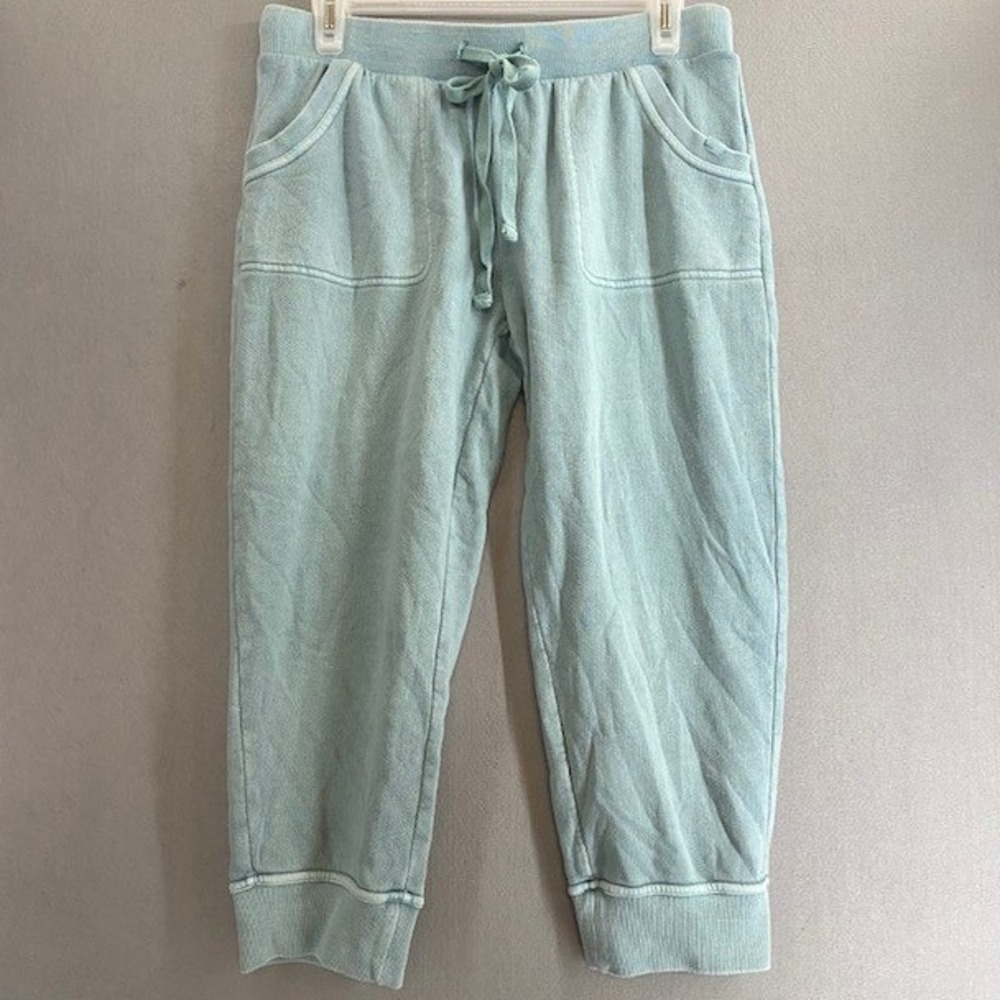 Out‎ From Under Women's L Urban Outfitters Sage Green Cropped Jogger Sweatpants